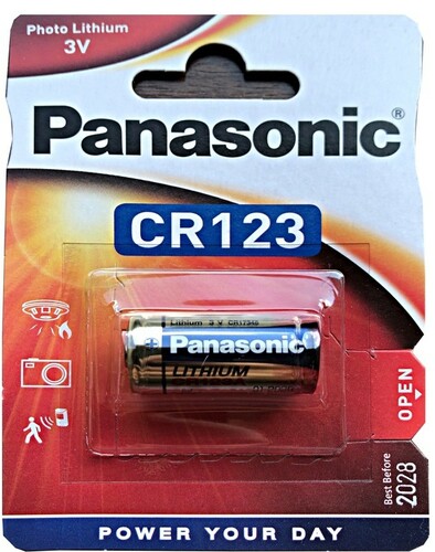 Bateria litowa Panasonic CR123 - blister 1 szt. 1