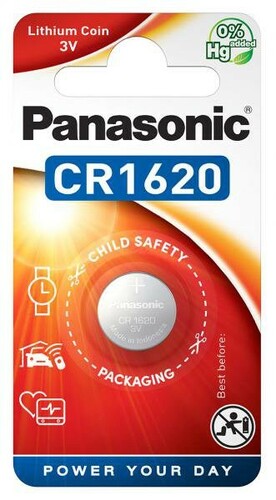 Bateria litowa Panasonic CR1620 3V - blister 1 szt. 1