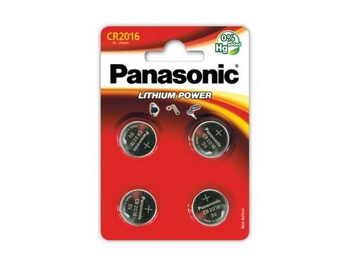 Bateria litowa Panasonic CR2016 3V- blister 4 szt. 1