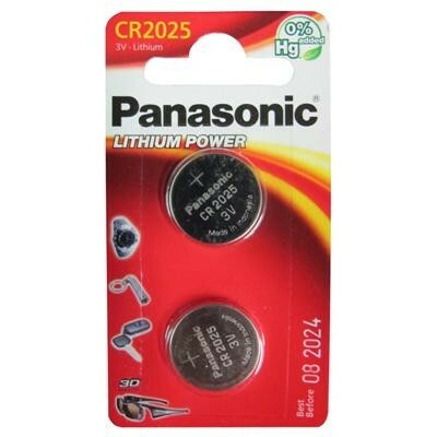 Bateria litowa Panasonic CR2025 3V - Blister 2 szt. 1
