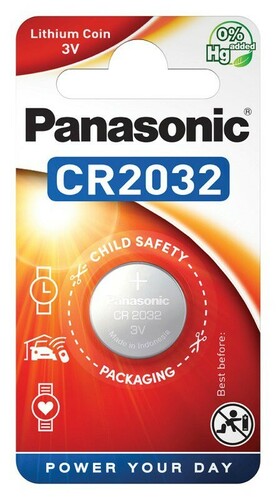 Bateria litowa Panasonic CR2032 3V - Blister 1 szt. 1