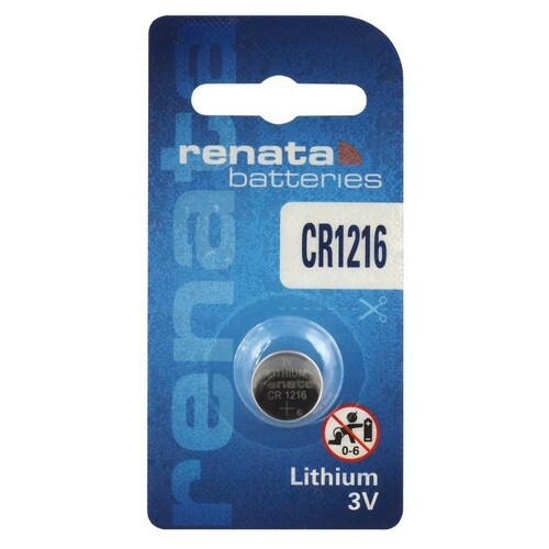 Bateria litowa Renata CR 1216 3V - Blister 1 szt. 1
