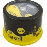 Płyty Maxell CD-R 80 52X pakowane po 50szt 628523.40.AS 1