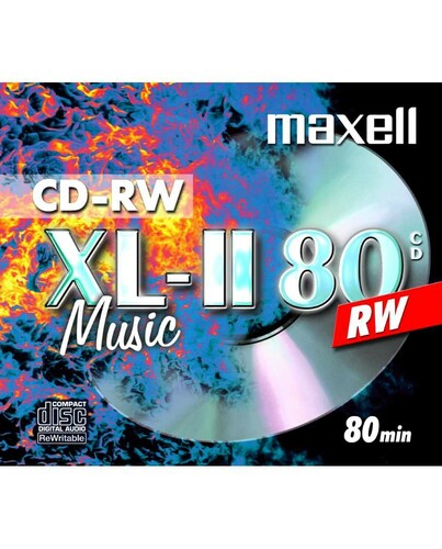 Płyty Maxell CD-RW 80 MU 1PK/P10/K100/ 03 624865.35.TW cena za 1 szt 1