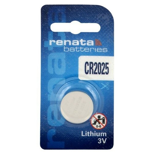 Bateria litowa Renata CR2025 3V - Blister 1 szt. 1