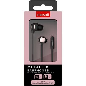 Słuchawki Maxell 303790 Metallix Earphones Space Rose 1
