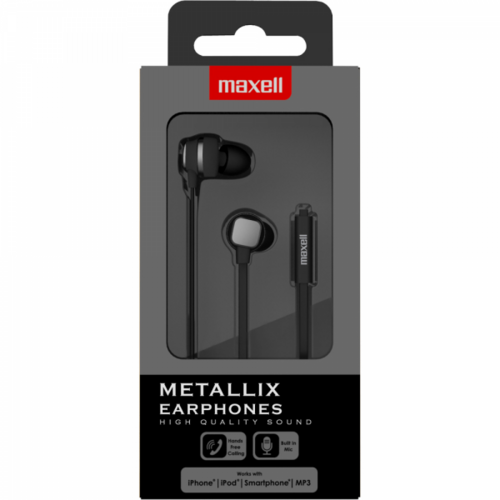 Słuchawki Maxell 303791 Metallix Earphones Space Grey 1