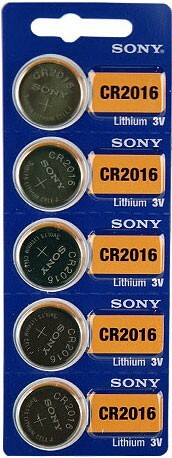 Bateria litowa Sony CR 2016 3V - Blister 5 szt. 1