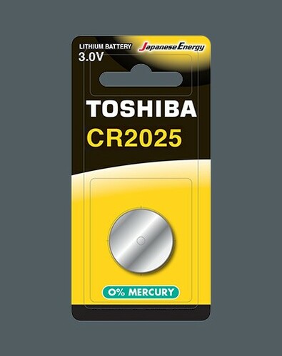 Bateria litowa Toshiba CR 2025 3V- blister 1 szt. 1