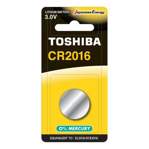 Bateria litowa Toshiba CR2016 3V- blister 1 szt. 1