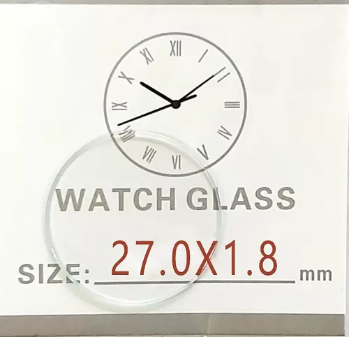Szkło do zegarka 27.0 X 1.8 1