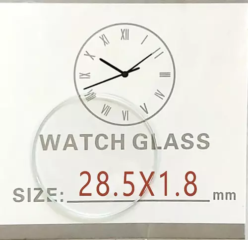 Szkło do zegarka 1.8 28.5 1