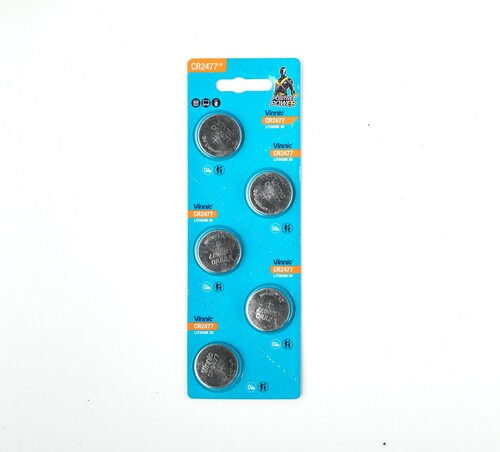 Bateria litowa Vinnic CR 2477 - Blister 5 szt. 1