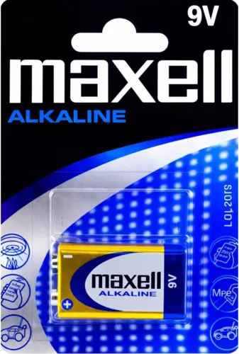 Bateria Maxell 9V 6LR61 - blister 1szt 1