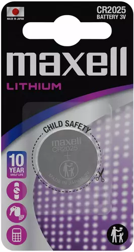 Bateria Maxell CR2025 - blister 1szt 1