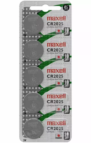 Bateria Maxell CR2025 HOLOGRAM - blister 5szt 1