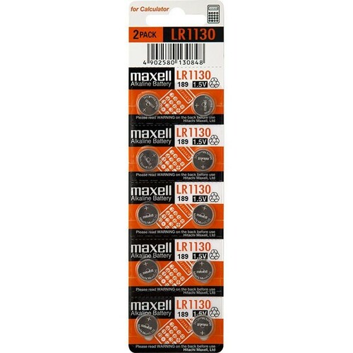 Bateria Maxell LR1130 - blister 10szt 1