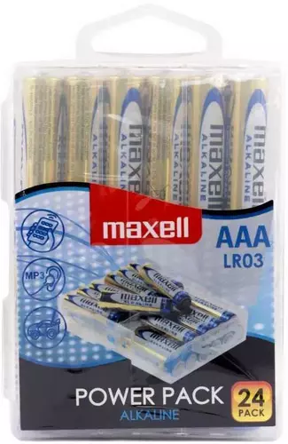 Bateria Maxell LR3 AAA Power Pack- box 24szt 1