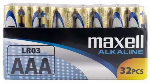 Bateria Maxell LR3 AAA folia-32szt 1