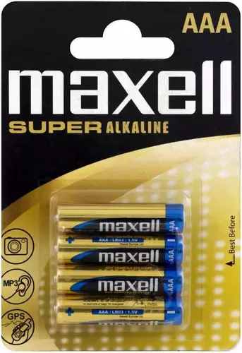 Bateria Maxell LR3 Super ALKALINE B4 1