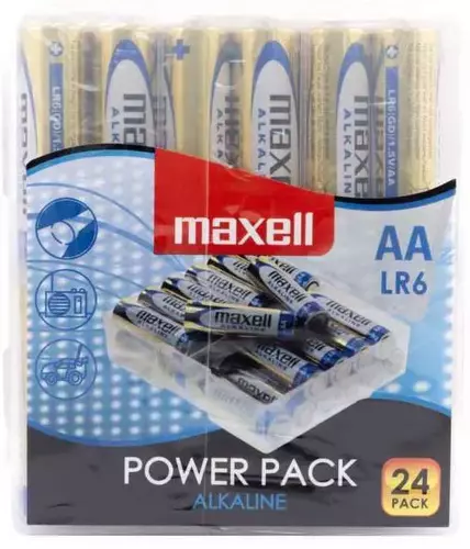 Bateria Maxell LR6 AA Power Pack- box 24szt 1