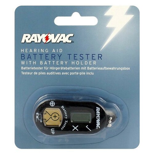 Tester do baterii słuchowych Rayovac 1