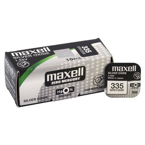 Bateria Maxell SR 512 SW /335/ - pudełko 10szt 1