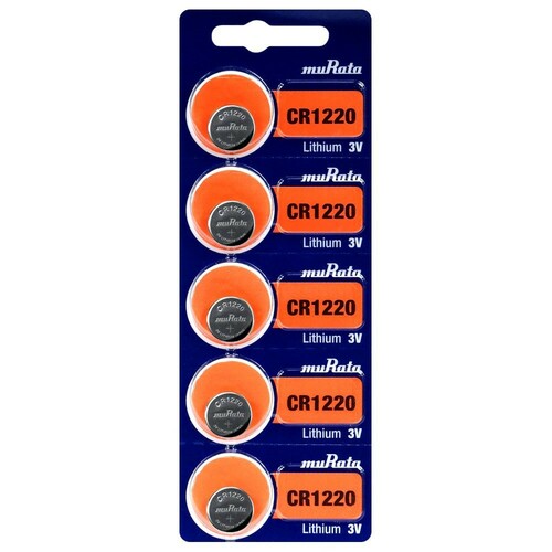 Bateria Murata litowa CR1220 3V - Blister 5 szt. 1