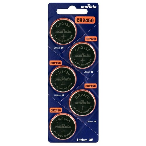 Bateria Murata litowa CR2450 3V - Blister 5 szt. 1