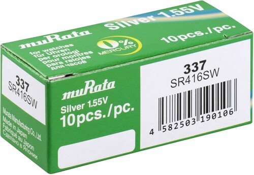 Bateria Murata SR 416 SW /337/ - Box po 10 szt. 1