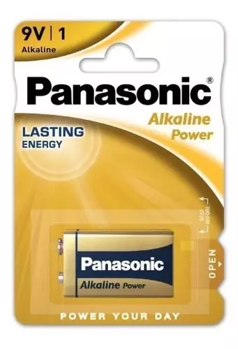 Bateria Panasonic 9V 6LR61 - blister pak. po 1 szt. 1