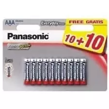 Bateria Panasonic LR3 AAA Everyday 10+10 - paczka 20 szt. 1