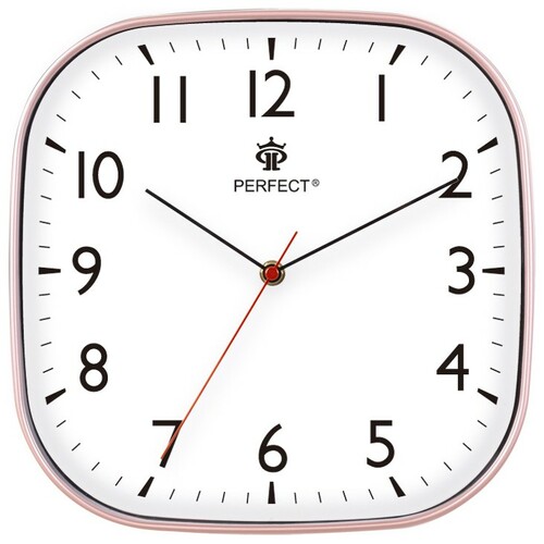 Zegar ścienny analogowy Perfect FX-5803 BRĄZOWY Ø 27.5 1