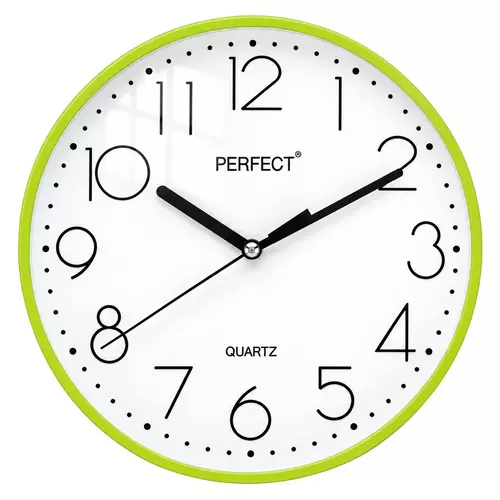 Zegar ścienny analogowy Perfect FX-5814 Zielony Ø 22CM 1
