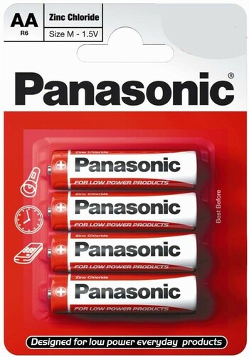 Bateria Panasonic R6 AA - blister pak. po 4 szt. 1