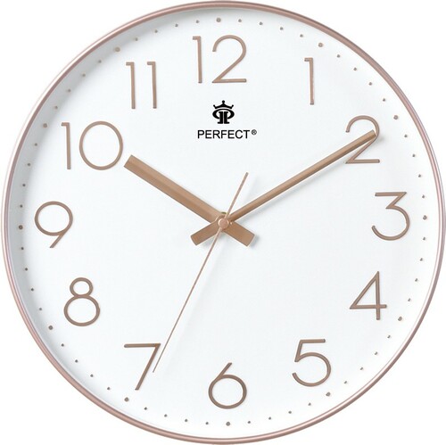 Zegar ścienny Perfect FX-5849 gold Ø 30 1