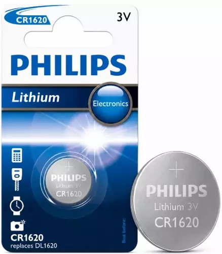 Bateria Philips CR1620 - blister 1szt. 1