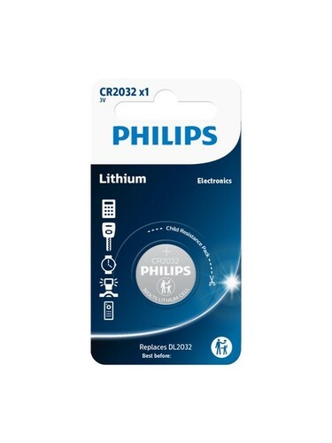 Bateria Philips CR2032 - blister 1szt. 1