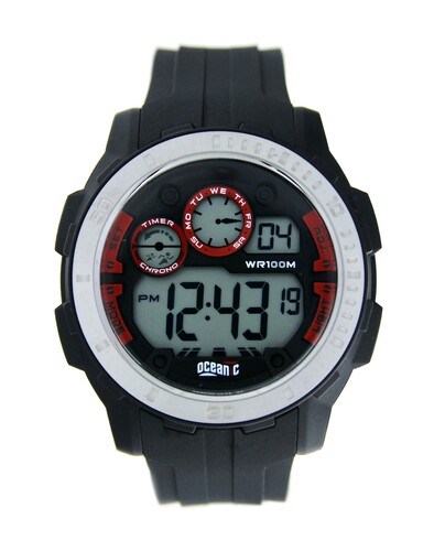 Zegarek OCEANIC M 1065 PASEK CZARNY 1
