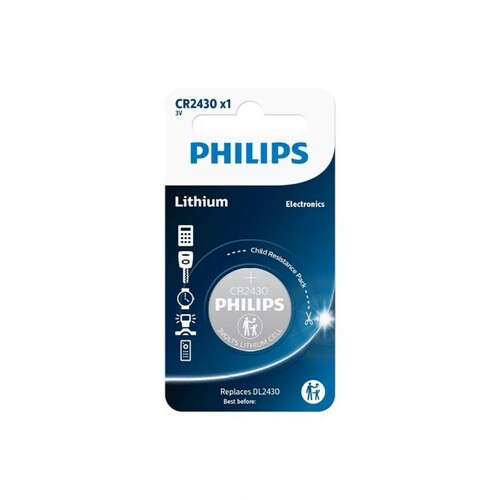 Bateria Philips CR2430 - blister 1szt. 1