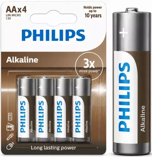 Bateria Philips LR6 /B4/P144 BLISTER Eco Alkaline 1
