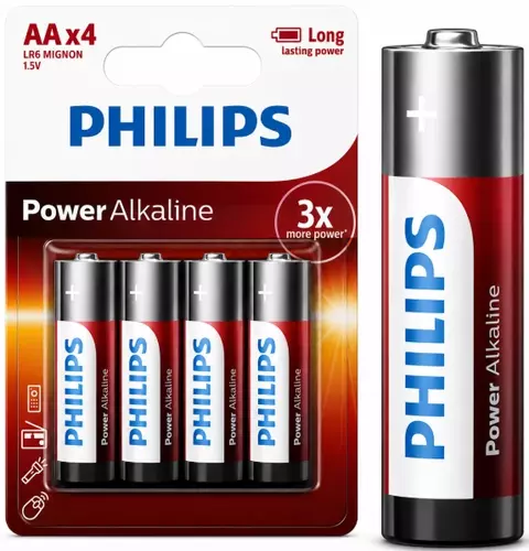 Bateria Philips LR6 /B4/P144 BLISTER Power Alkaline 1