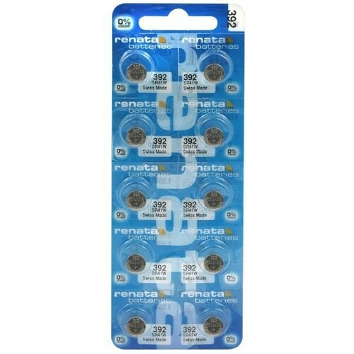 Bateria Renata SR 41 W /392/ - blister 10szt 1
