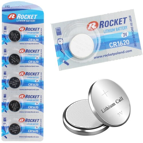 Bateria Rocket CR1620 - Blister 5 szt. 1