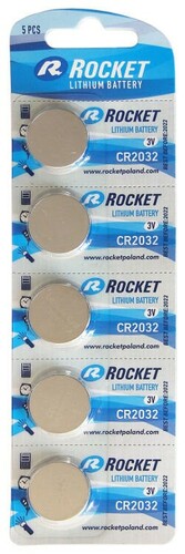 Bateria Rocket CR2032 - Blister 5 szt. 1