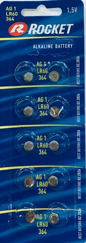 Bateria Rocket G1 LR60 /364/ - Blister 10 szt. 1