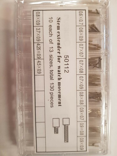 Zestaw przedłużek do wałków 50112 PB18-STEMEX01T 1