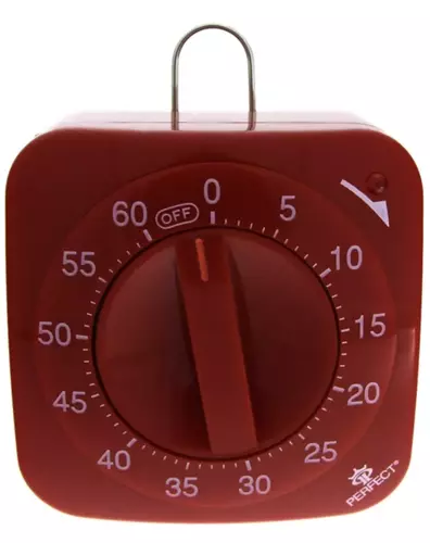 Minutnik analogowy Perfect TM 67 Czerwony 1
