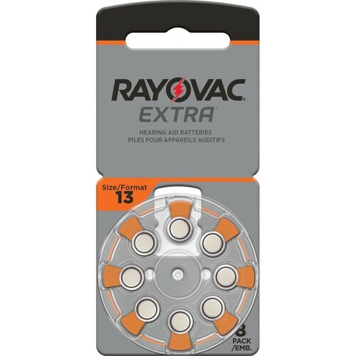 Bateria słuchowa Rayovac 13 - blister pak. 8 szt. 1