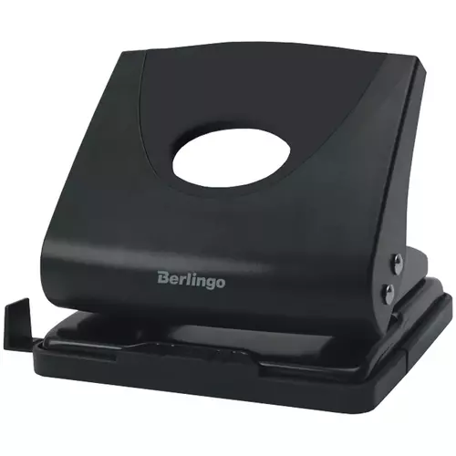 Berlingo Dziurkacz Office Soft 20 kart. Czarny 1